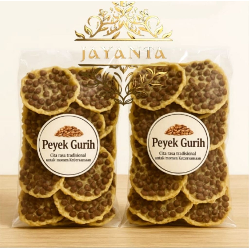 Peyek kacang Ijo | Kripik Rempeyek kacang hijau khas jogja