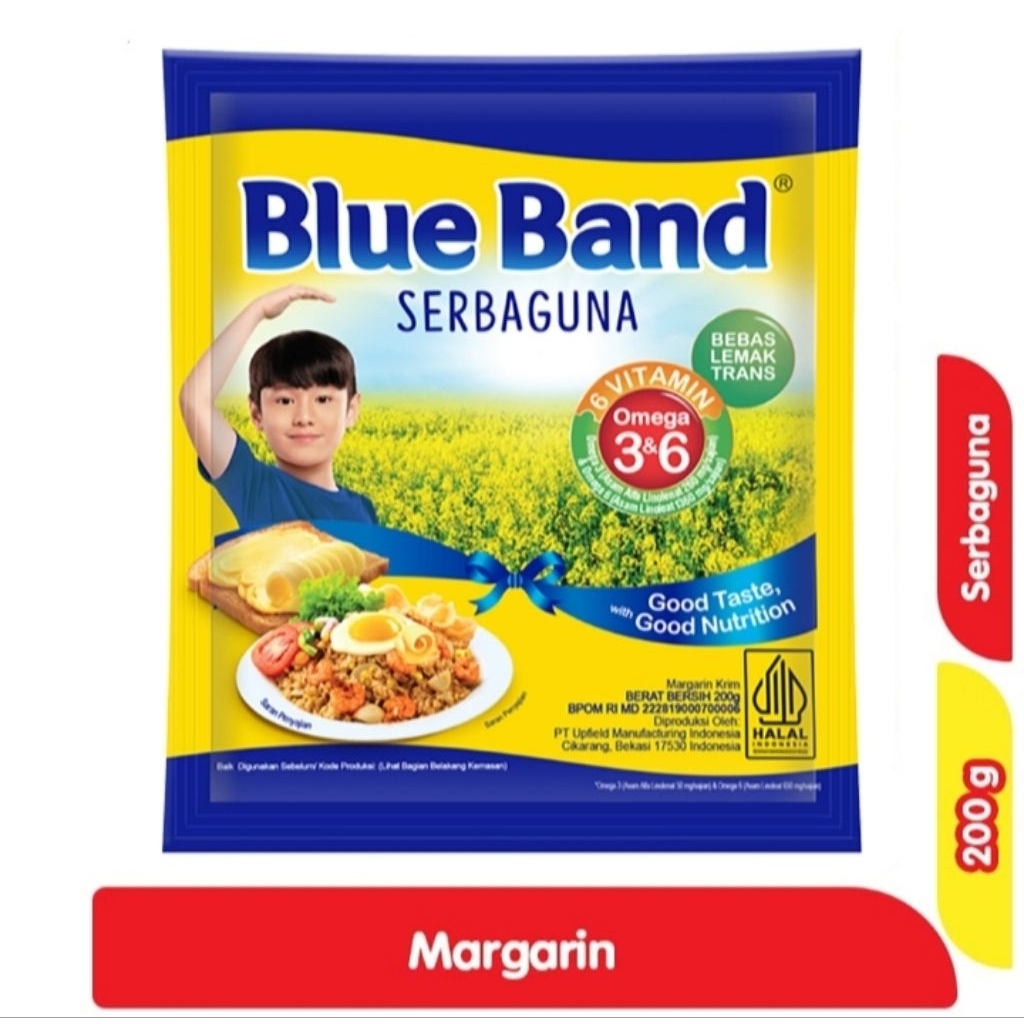 

Blue Band Serbaguna Margarin 200 g