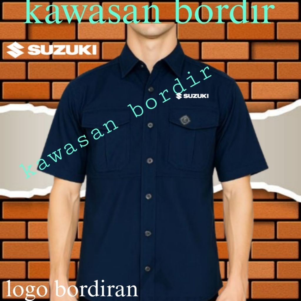 Premium kemeja tactical Suzuki seragam Suzuki baju Suzuki pdh Suzuki kemeja Suzuki gagah saat pemaka