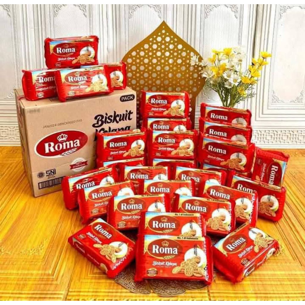 

BISKUIT ROMA KELAPA UKURAN 300 GRAM