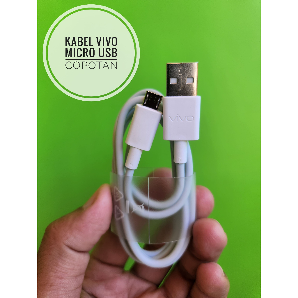 Kabel Vivo Micro Usb Ori Copotan Kode N & 19