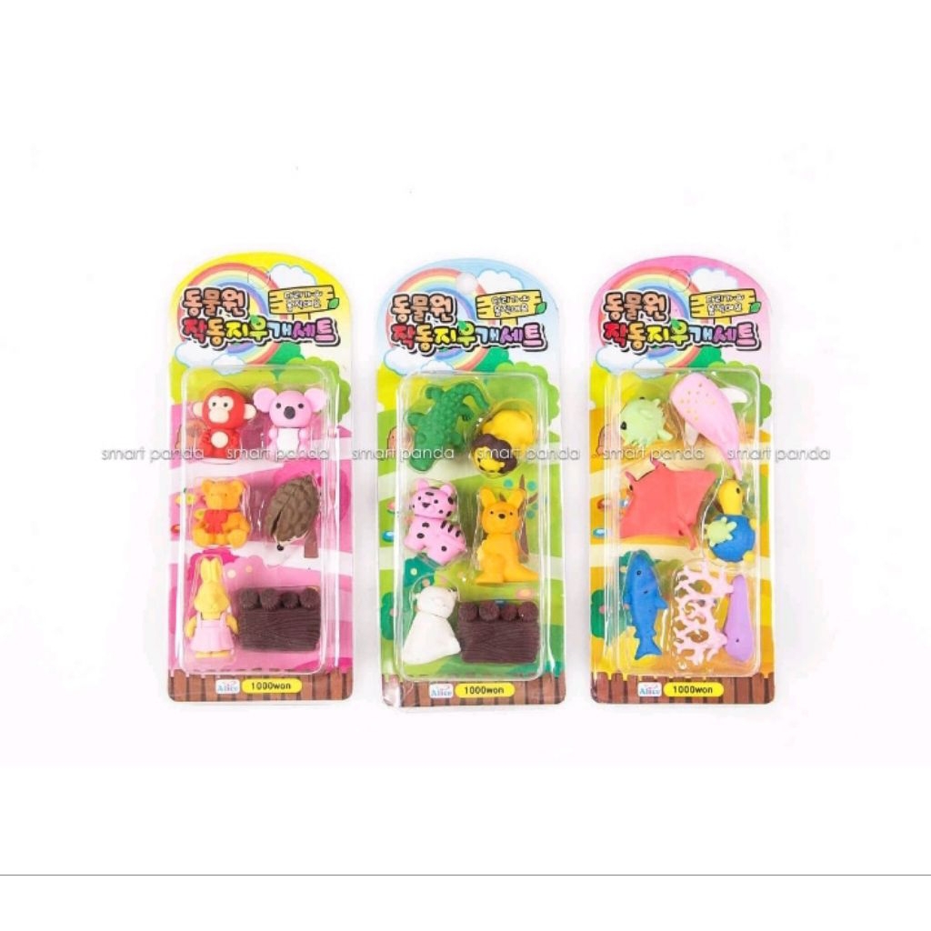 

Smart Panda Penghapus Bentuk Animal 310 Stationery Set 6 Buah Karakter Lucu Ukuran 19,5x8,5x2,5cm Harga Spesial Beli Banyak