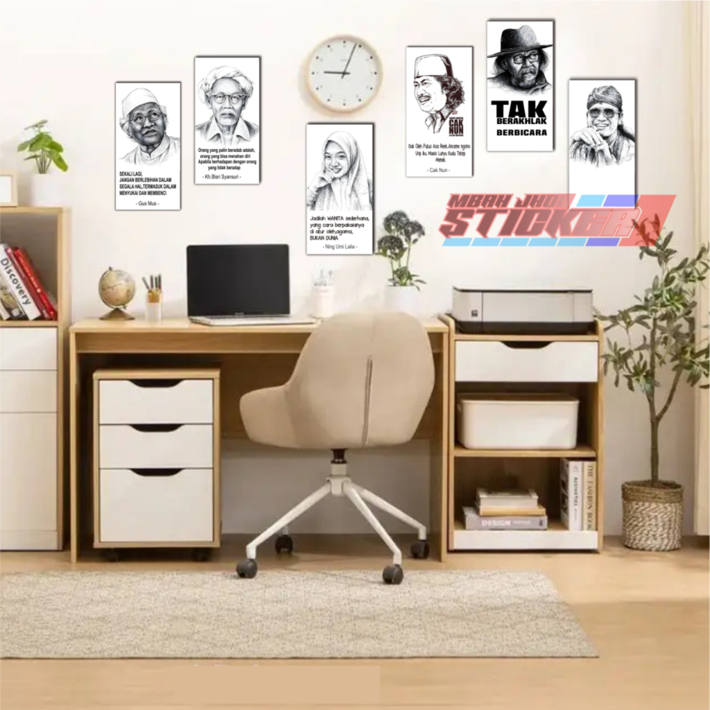 Poster Hiasan Dinding Motivasi Hidup Poster Dinding Motivasi