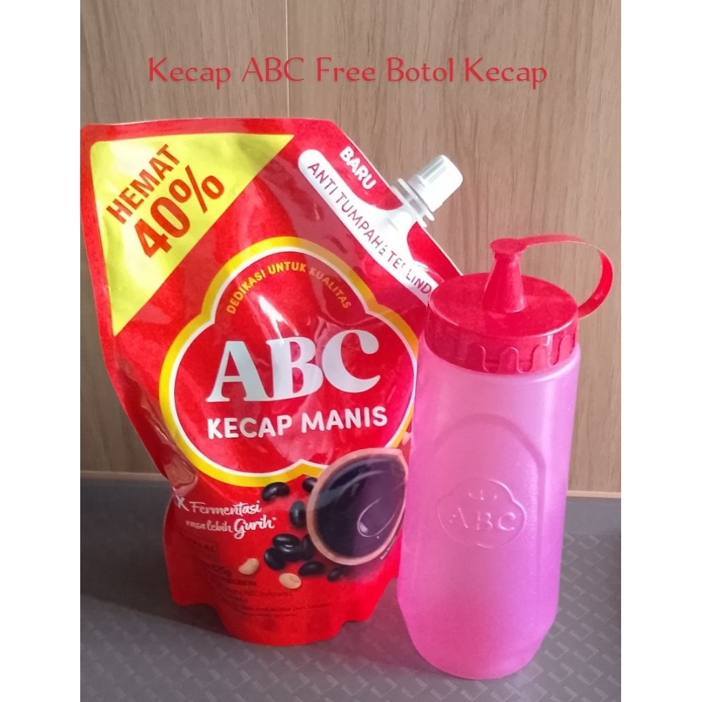 

Kecap Manis ABC 825gr Free tumbler Kecap