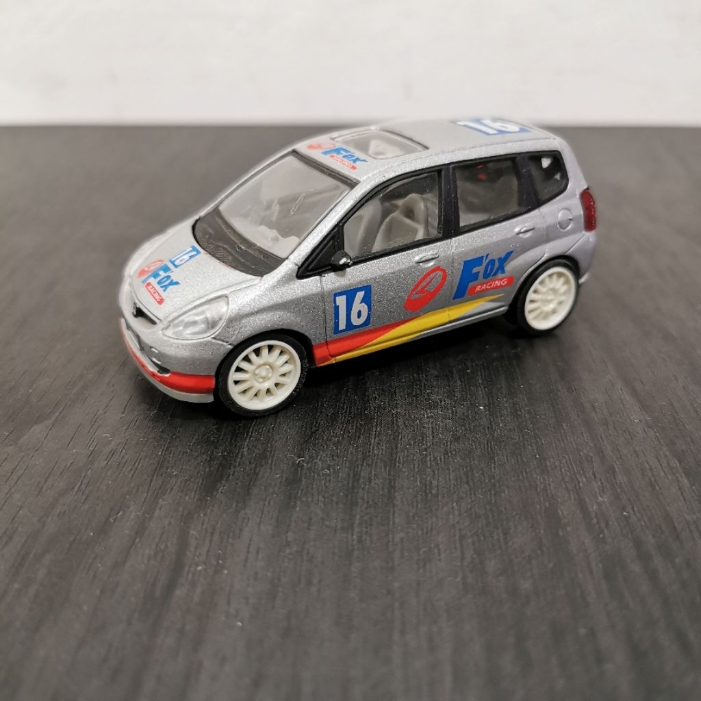 Diecast Honda Jazz Silver Rare Item | Mainan Mobil Miniatur