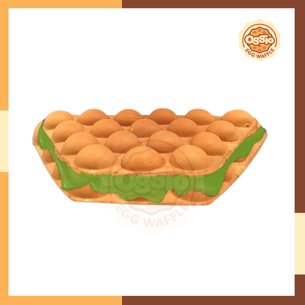 

Egg Waffle Matcha - Matcha waffle - Egg Waffle selai matcha goldenfil - Selai matcha goldenfile - Bubble Waffle Matcha - Egg Waffle Greentea - Wafel matcha - Wafel greentea - Wafel macha - Oggio egg waffle
