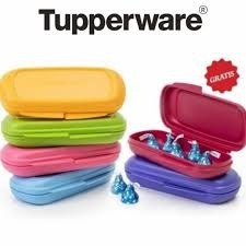 Tupperware tbar keeper cutlery case kotak penyimpanan kacamata, cutlery, aksessories