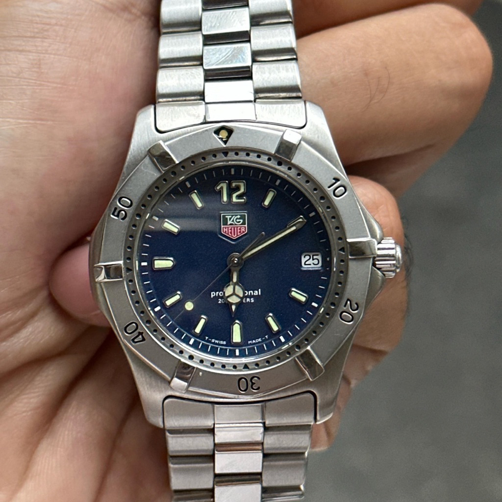 jam vintage original tag heuer