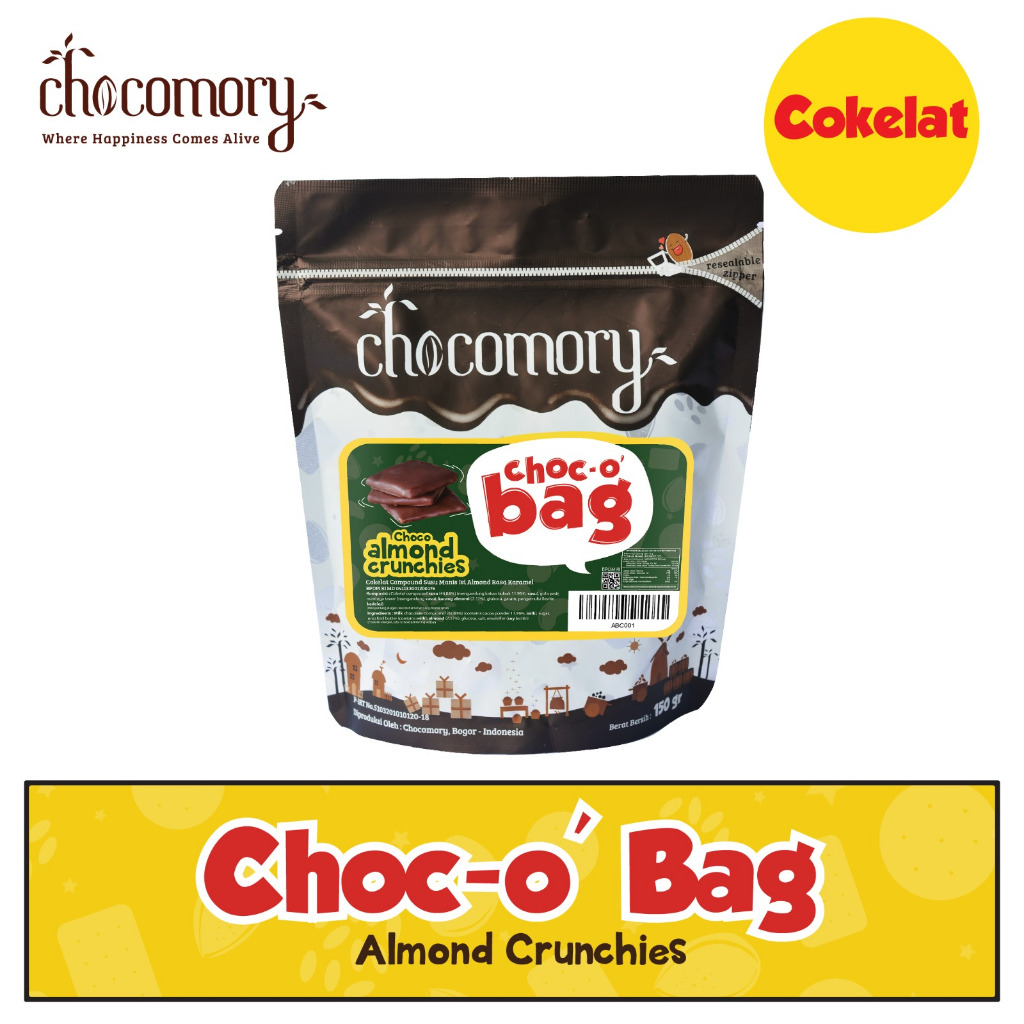 

Choco Bag Almond Crunchies 150g