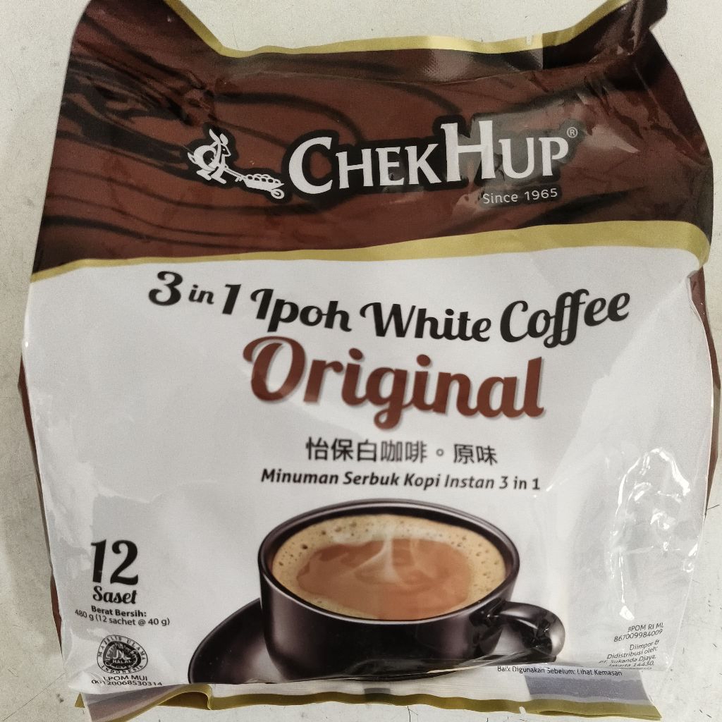 

White Coffee Chek Hup Ipoh 3in1