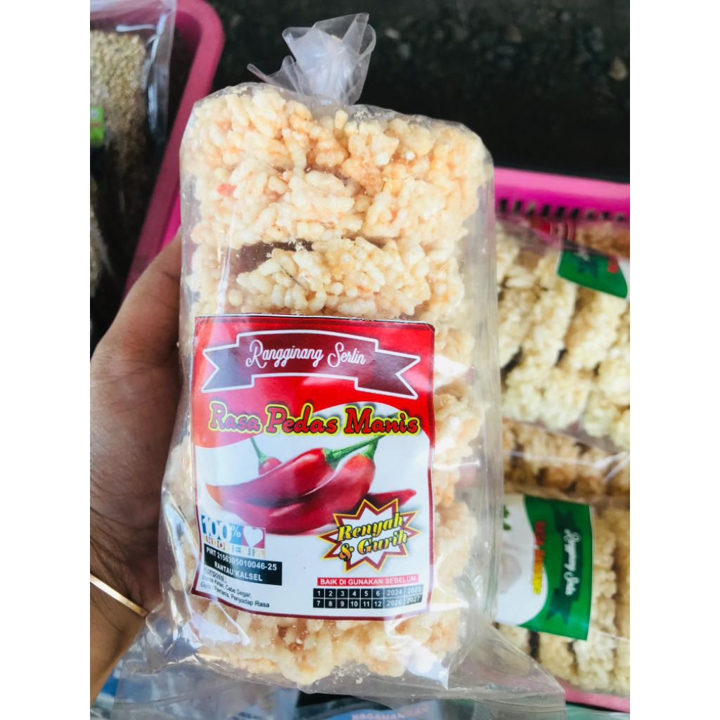 

Rengginang masak "serlin