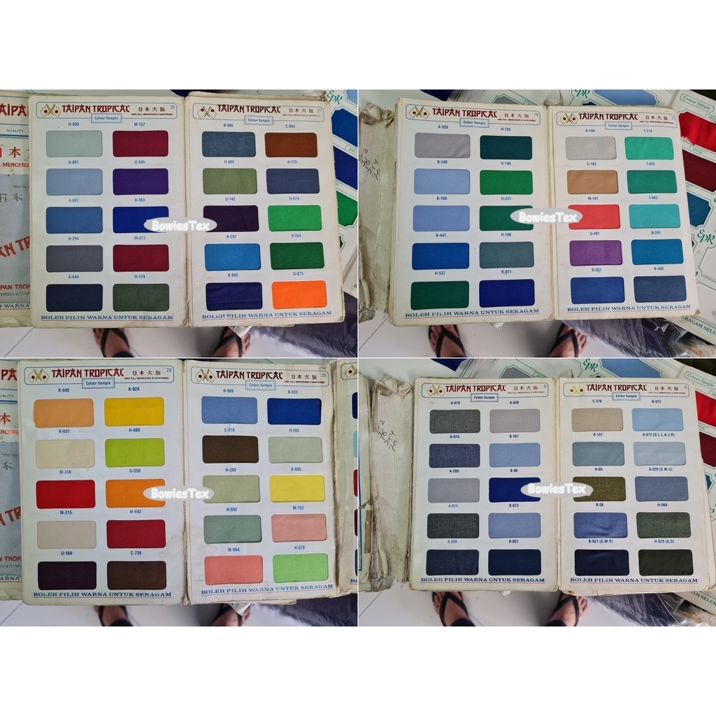 Kain Taipan Tropical Bahan Taipan Tropical Seragam Eceran