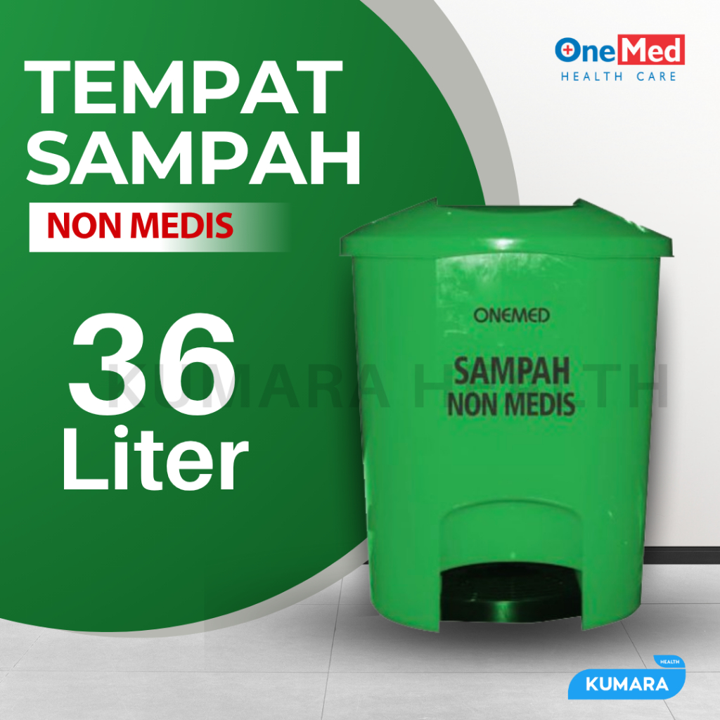 ONEMED - Tempat Sampah Non Medis 36 Liter