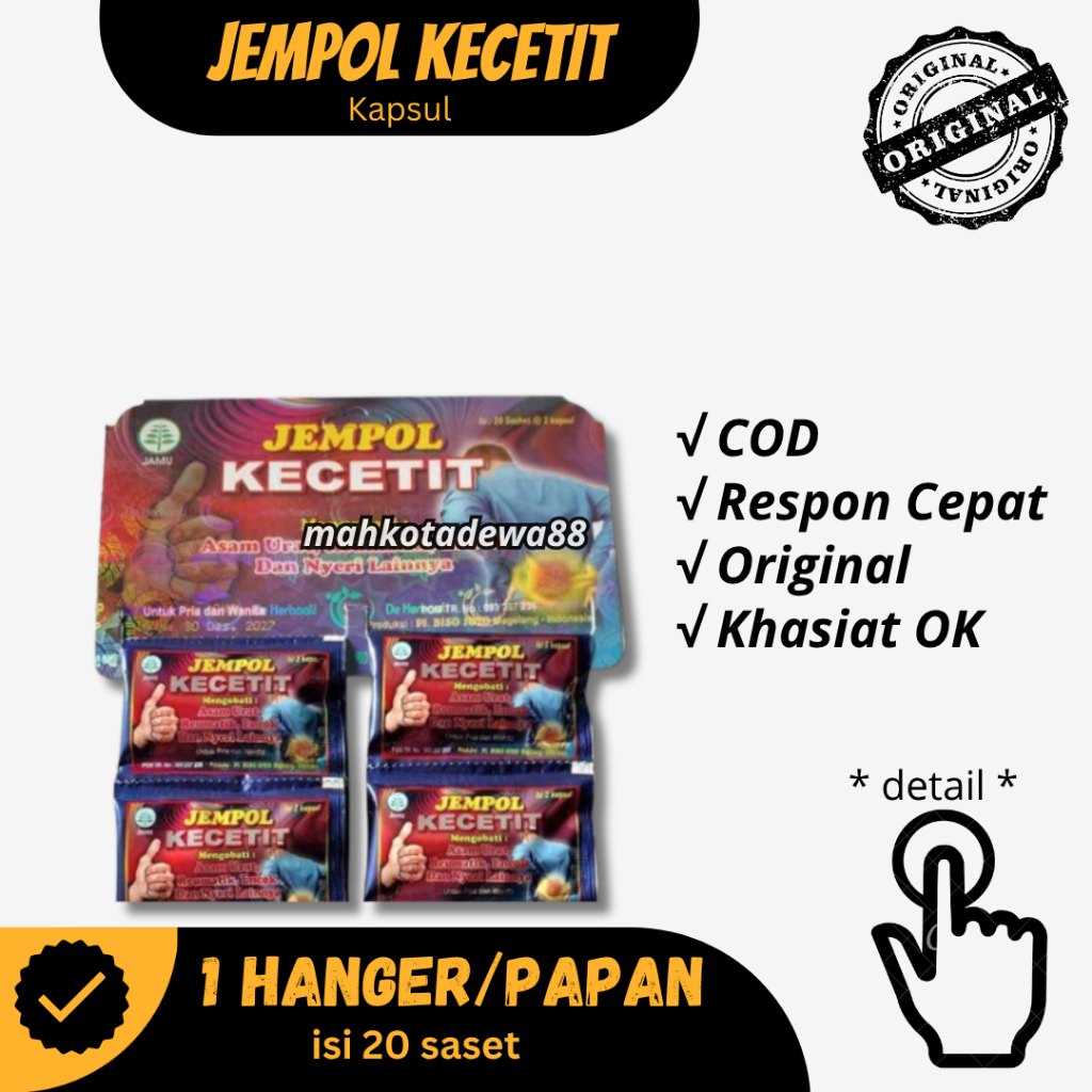 JEMPOL KECETIT KAPSUL