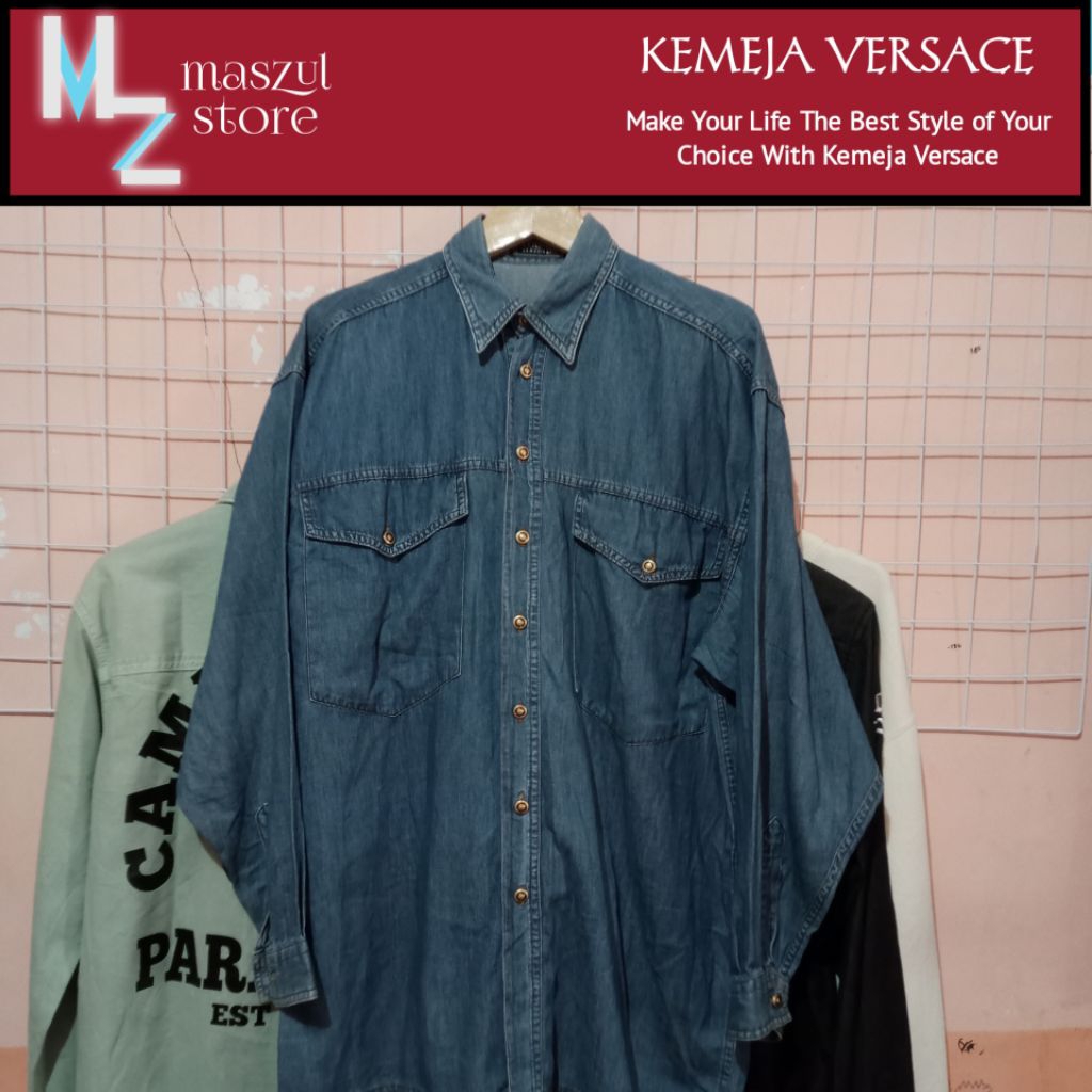 Kemeja Versace Original