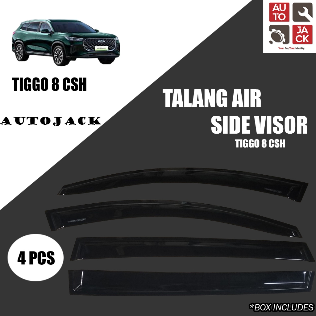 TALANG AIR TIGGO 8 CSH / SIDE VISOR TIGGO 8 CSH SLIM / ACCESSORIES CHERRY TIGGO 8 CSH