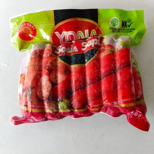 

Yona Sosis Sapi Merah 450gr