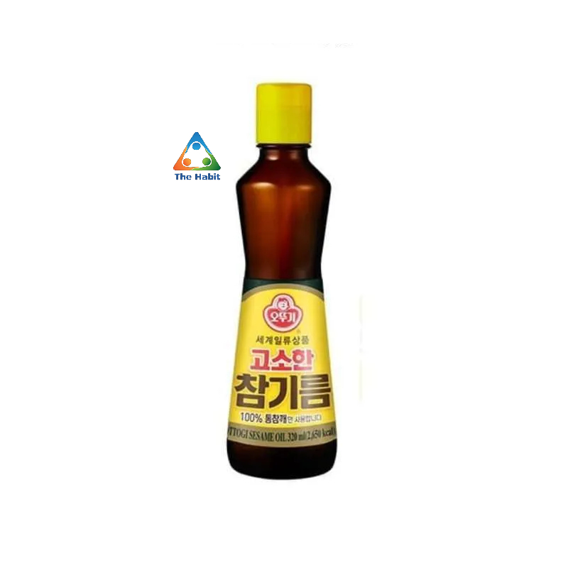 

(The Habit) Ottogi Sesame oil 320 ml / minyak wijen korea