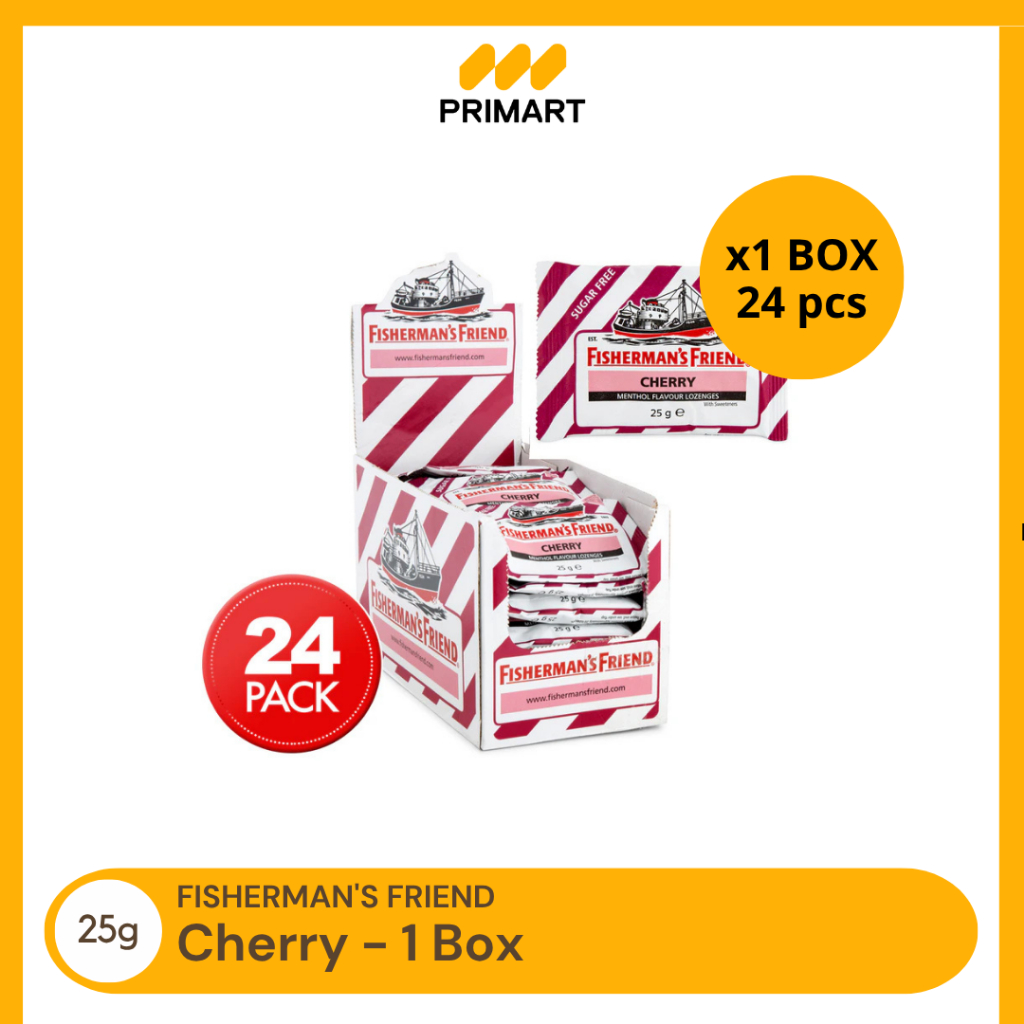 

Fisherman's Friend Permen Mint Cherry 25 gr - BOX
