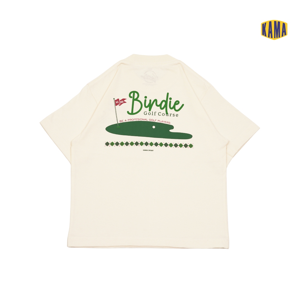 Kama Garage - Kids Oversize - Baju Kaos Golf Anak Birdie - Unisex