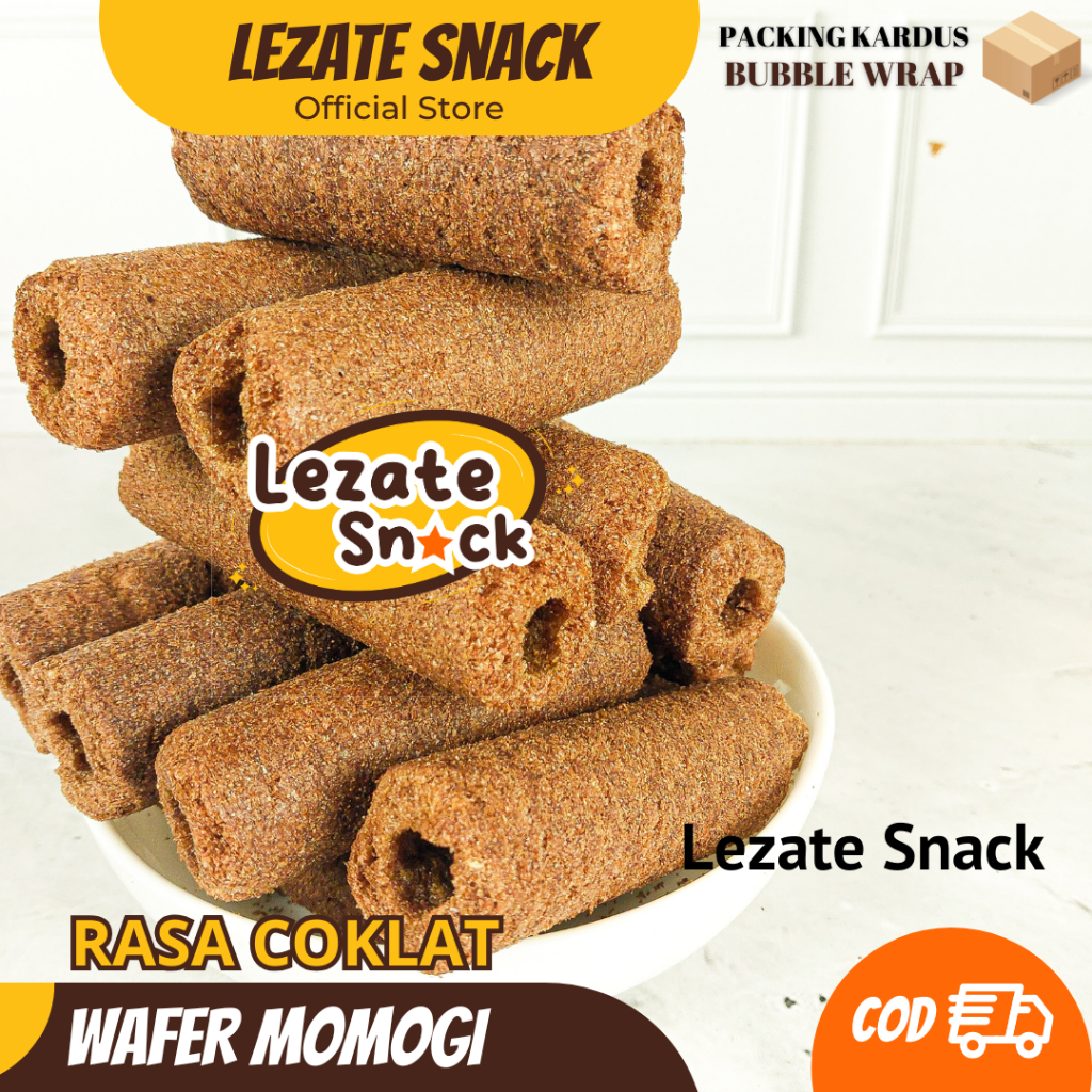 

Momogi Snack 100gr / Rasa Coklat / Momogi Coklat / STRAWBERRY Momogi Kiloan SEDAP SNACK