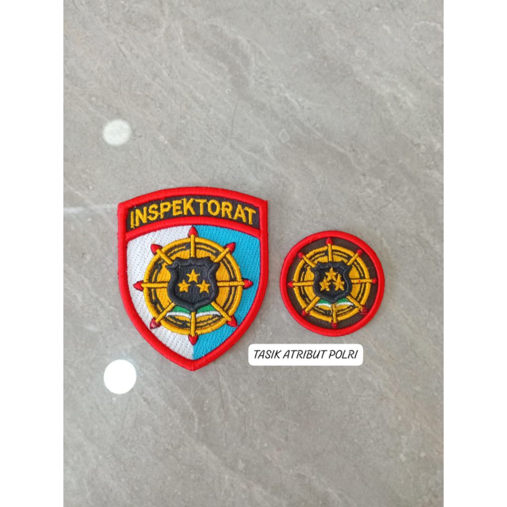 Logo Inspektorat Dan Roda Saku Inspektorat Bordir