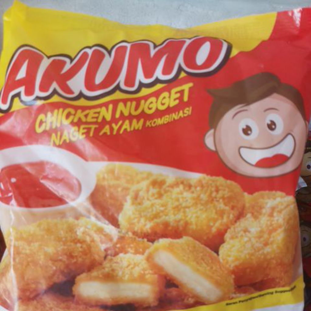 

Akumo Chicken Nugget (500gr) //Akumo Nugget Ayam (500gr)