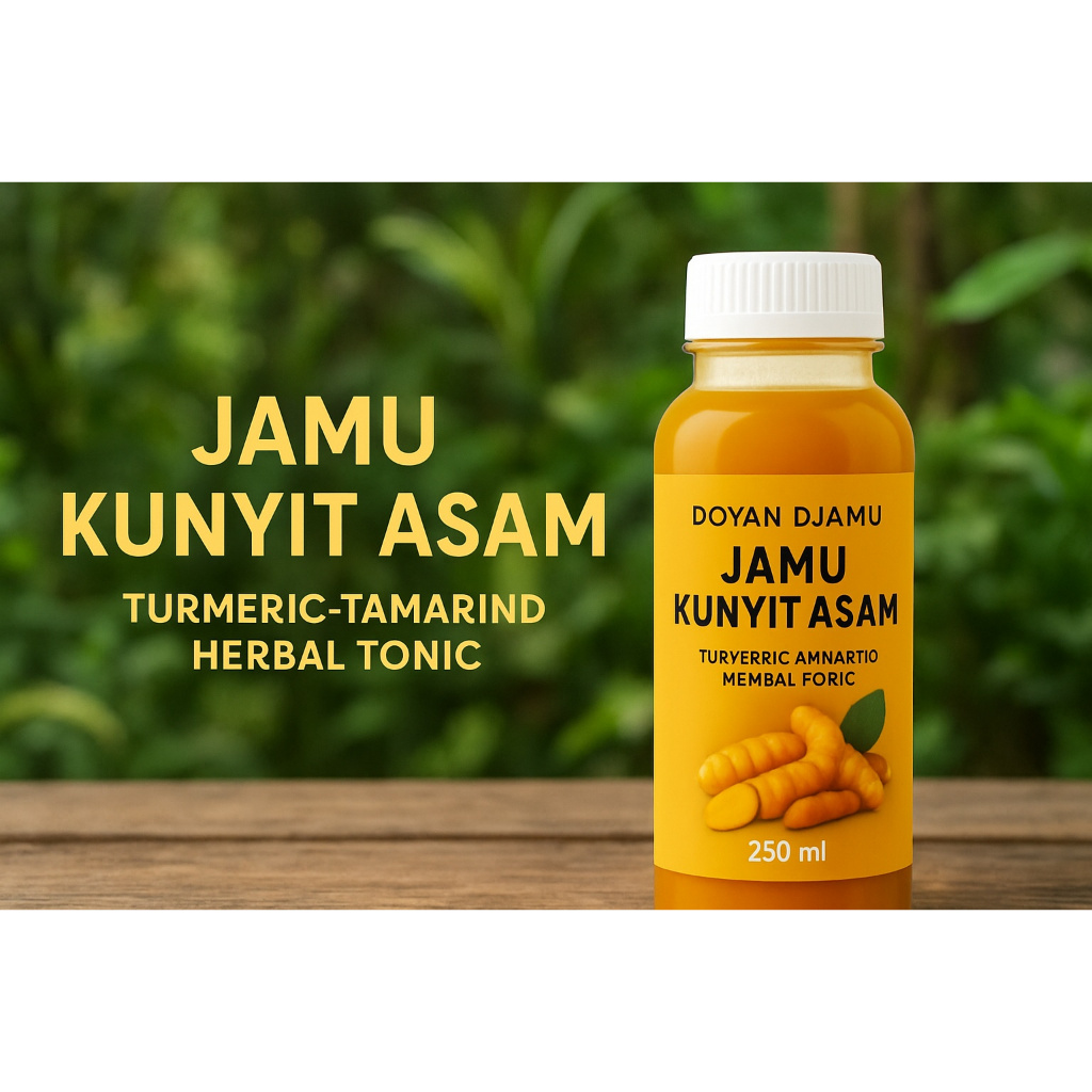 

Jamu Kunyit Asam Siap Minum 250 ml – Segar & Berkhasiat
