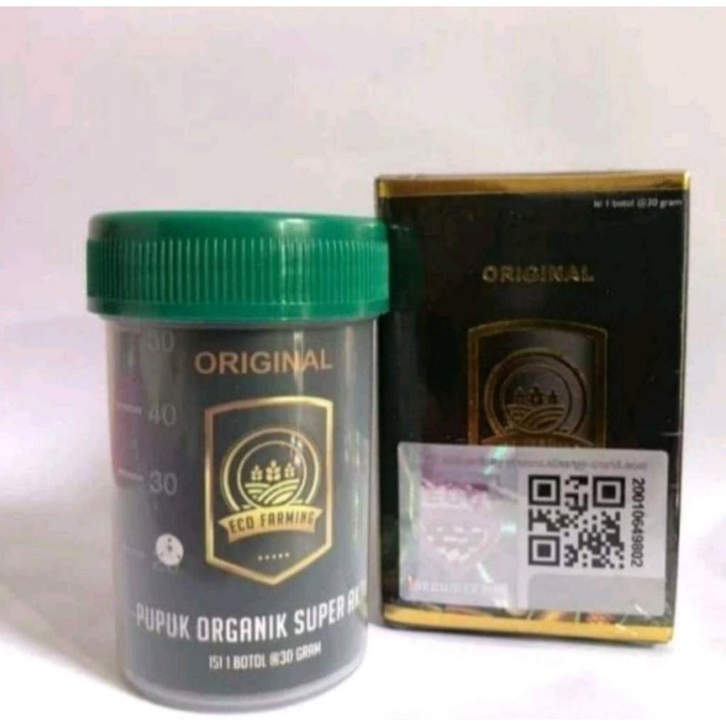 Pupuk Organik EcoFarming Original Pupuk Penyubur dan Pelebat Buah, Bunga Mempercepat Hasil Panen