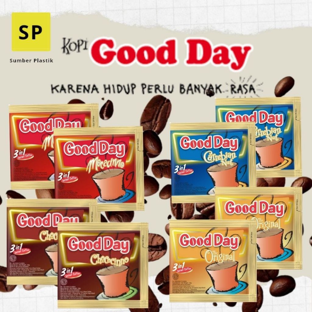 

Good Day Kecil Kopi instant 3 in 1