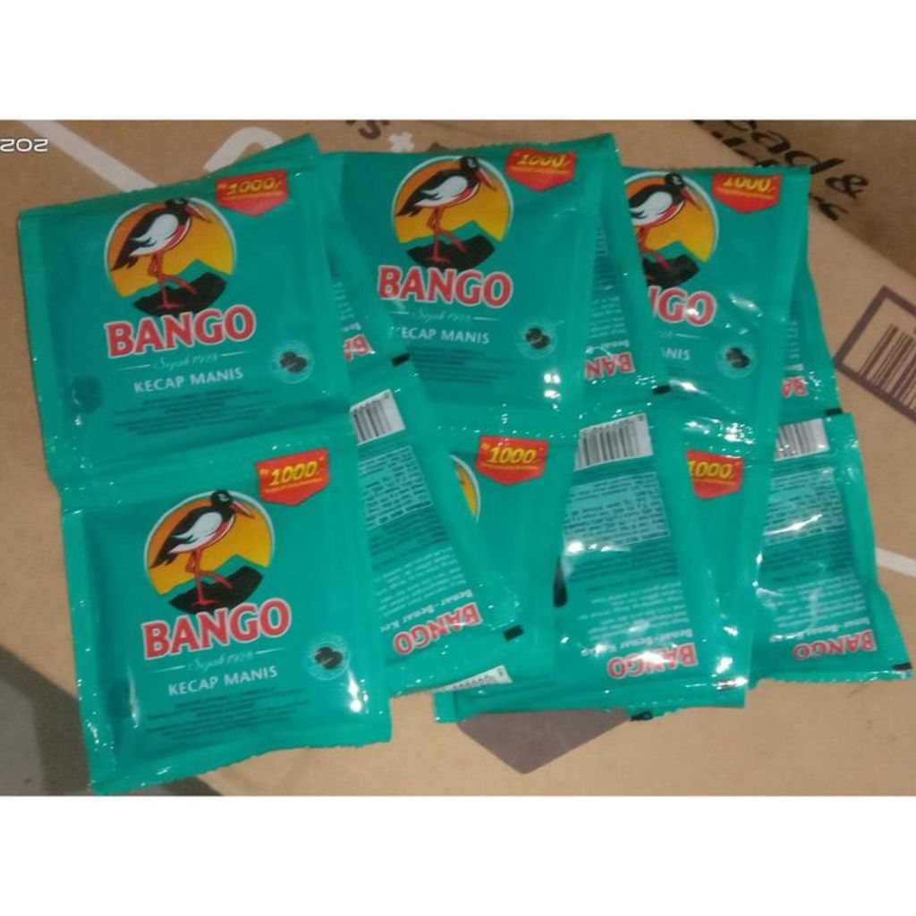 

kecap Bango sachet isi 12 per renceng