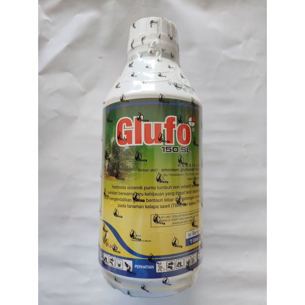 HERBISIDA GLUFO 1 LITER  150SL OBAT RUMPUT LULANGAN DLL