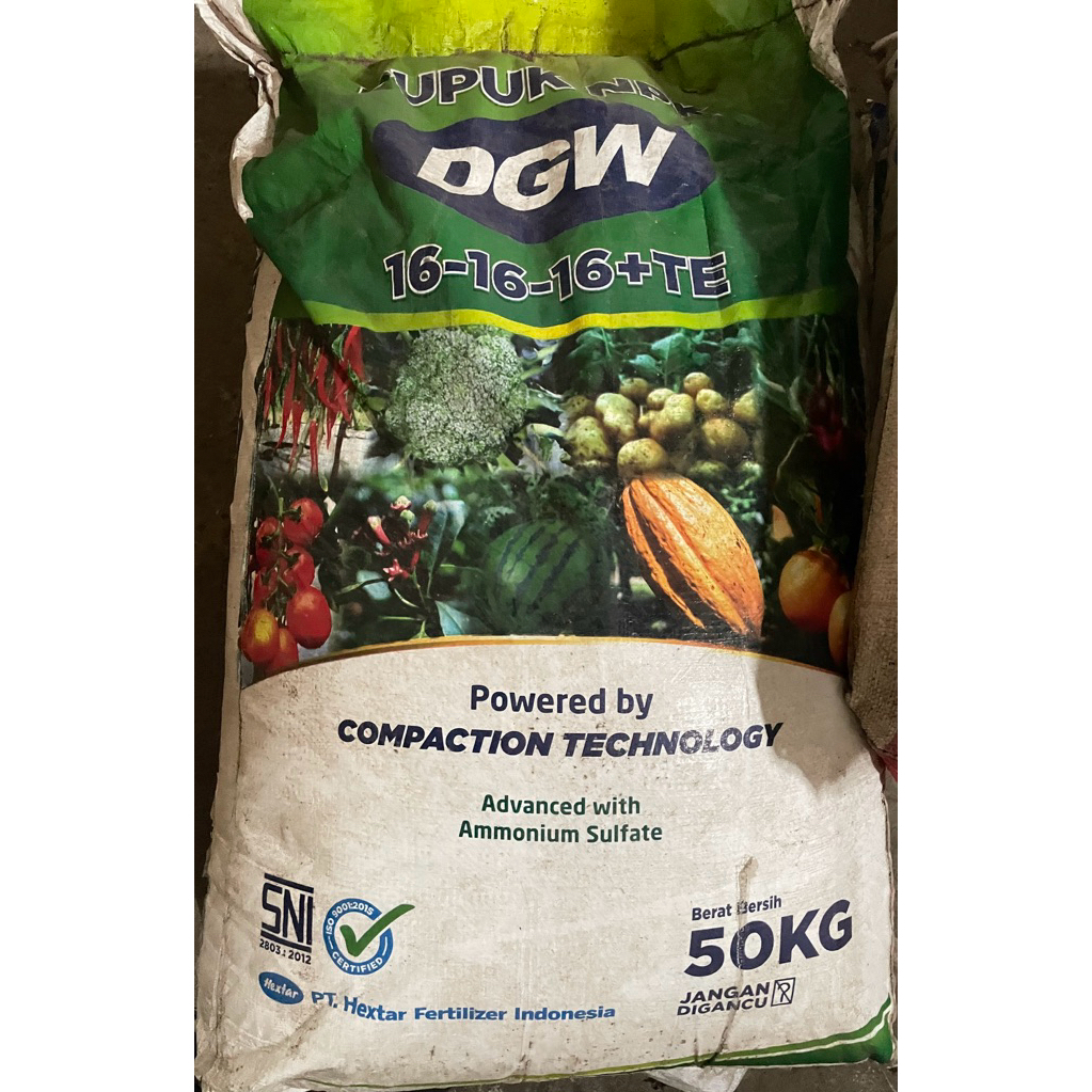 Pupuk NPK DGW 161616+TE 50KG