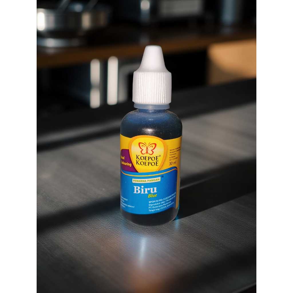 

Koepoe Koepoe Pewarna Makanan Biru 30ml - TASYA KITCHEN