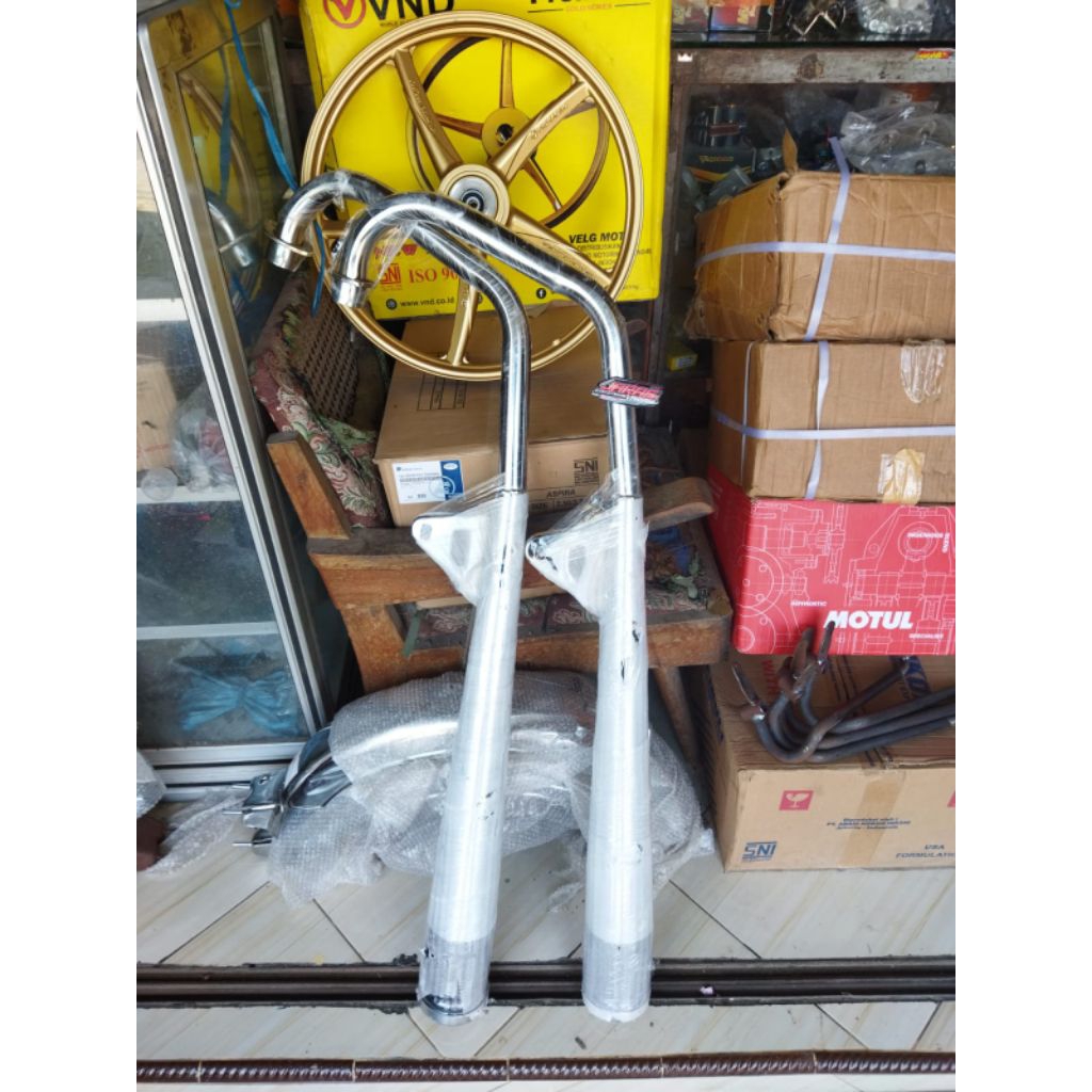 KNALPOT KLEPER CORBI BEDEL PABRIK NON MERK