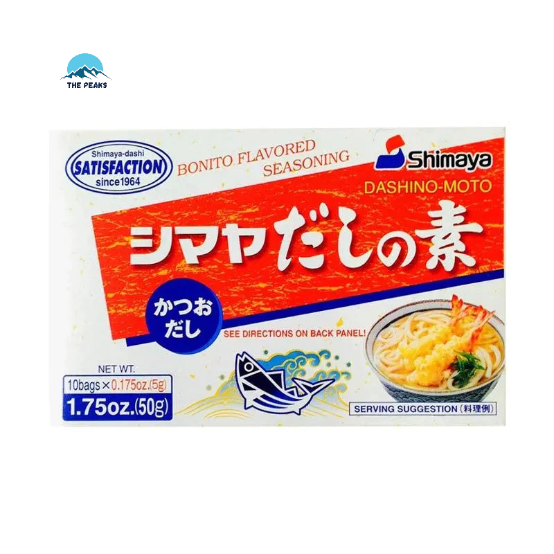 

(The Peaks) SHIMAYA DASHI NO MOTO Katsuodashi Kaldu Ikan 130gr