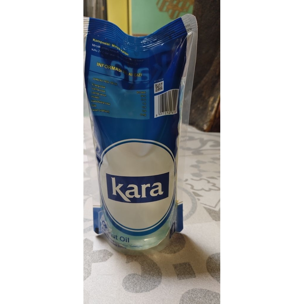 

kara minyak kelapa 1 liter