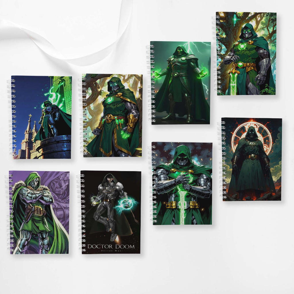 

Note Book Spiral Large (10 cm X 14 cm) Edisi Dr. Doom
