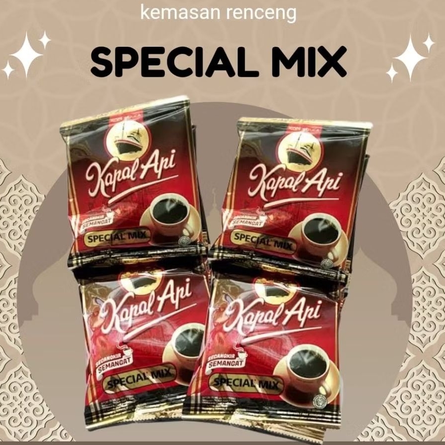 

4 renteng kopi kapal api special mix 23 g