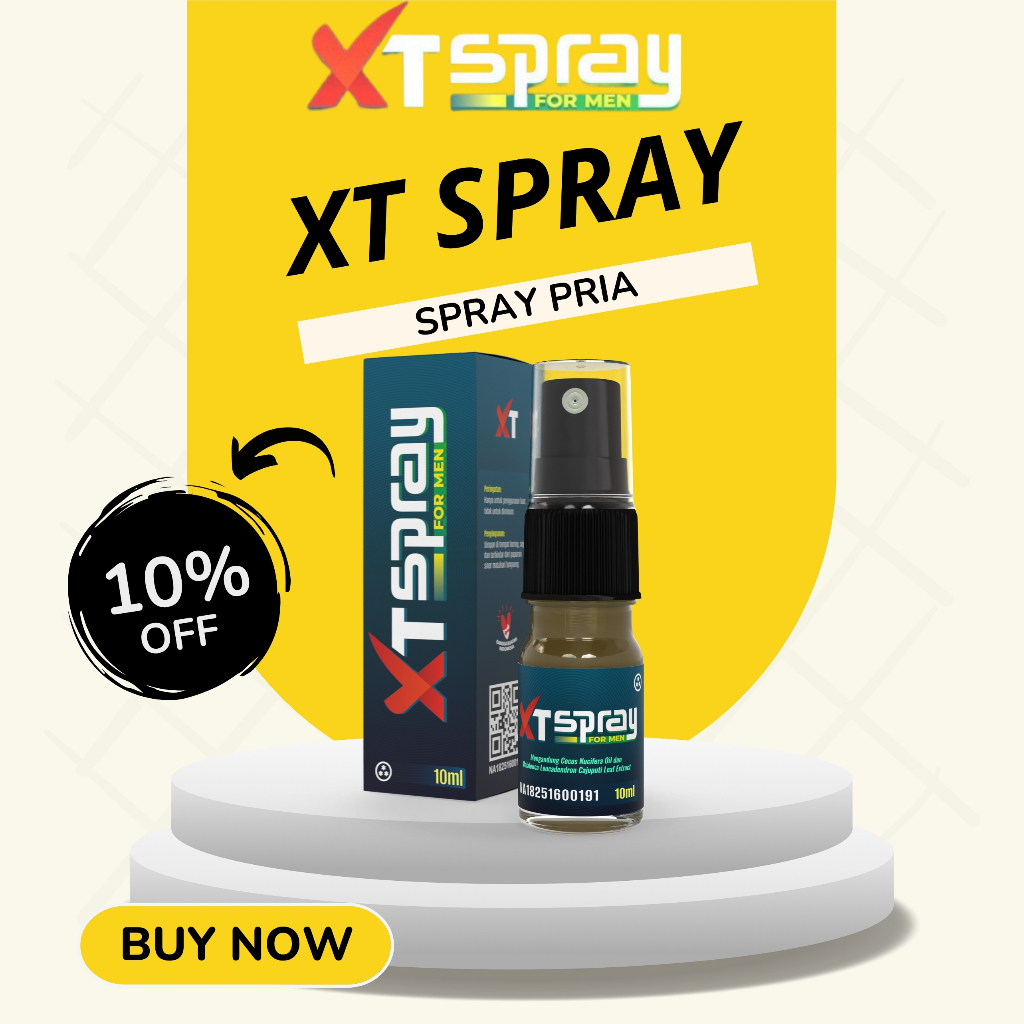 XTSPRAY Obat kuat semprot pria tahan lama oles Spray asli BPOM