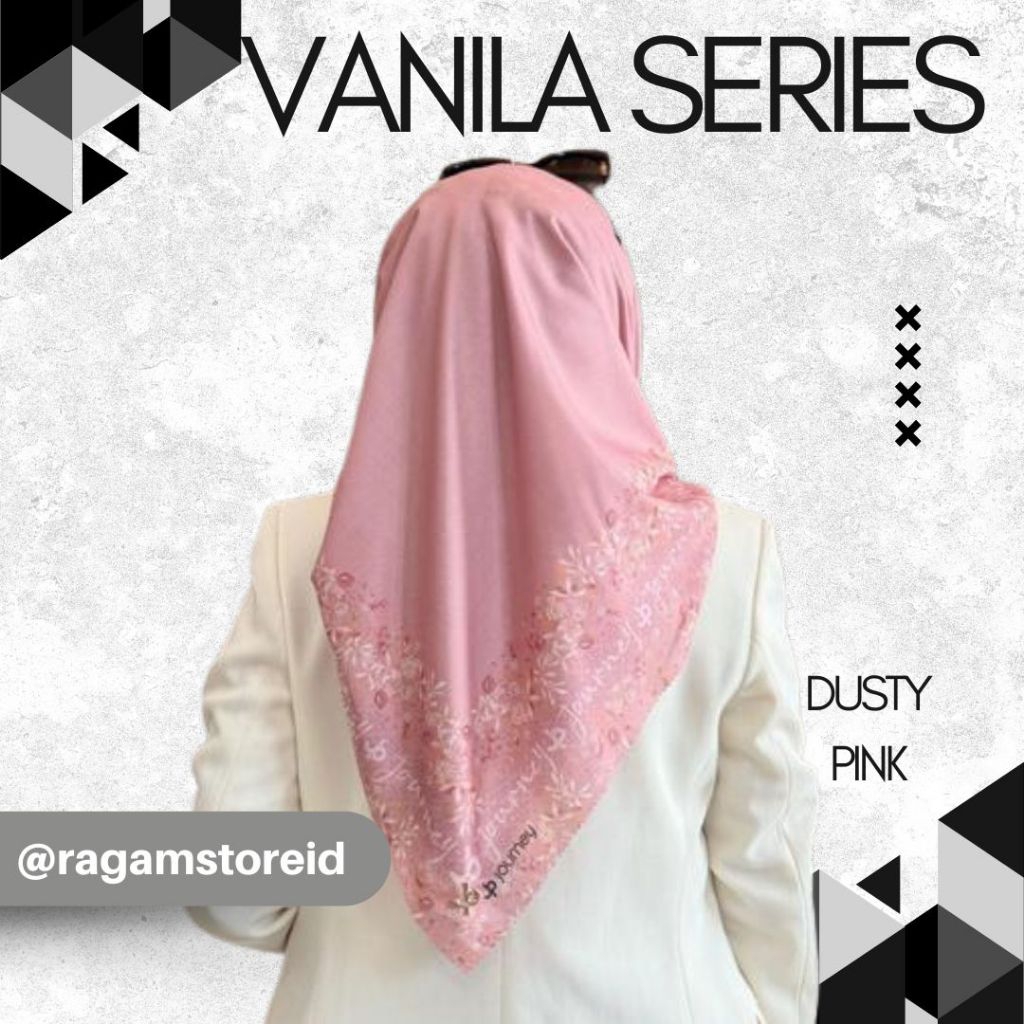 [Ragam] Vanilla Series Hijab Segi Empat by Journey Scarves