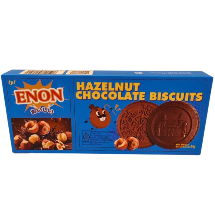 

ENON HAZELNUT CHOCOLATE BISCUITS KTK 84 GR 8997241922524