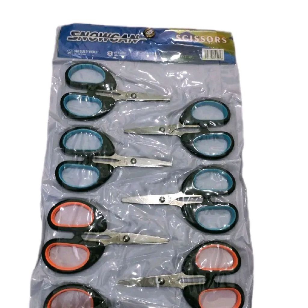 

Promo 12 Pcs - Gunting Kertas Kecil Renceng - Gunting Serbaguna Murah - Gunting Kecil - Scissor HW04