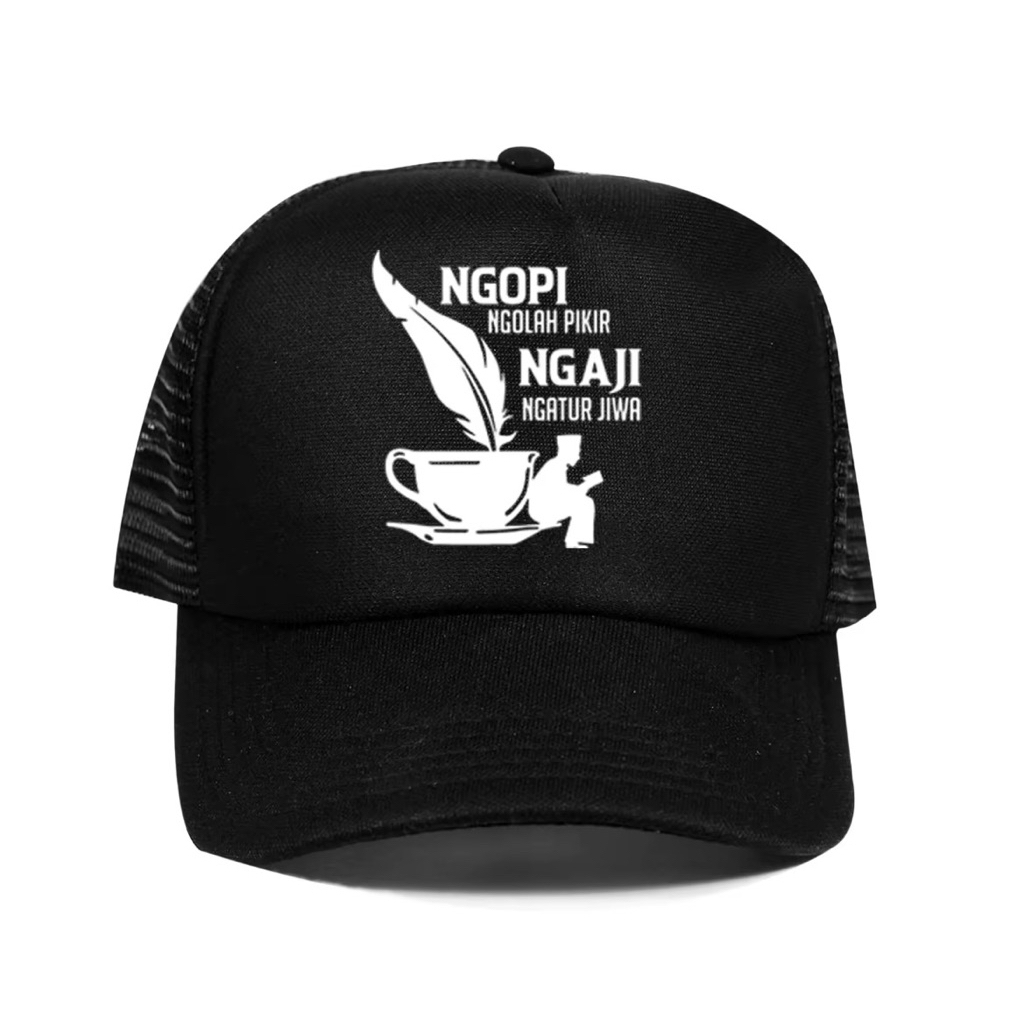 TOPI JARING NGOPI NGOLAH PIKIR NGAJI NGATUR JIWA