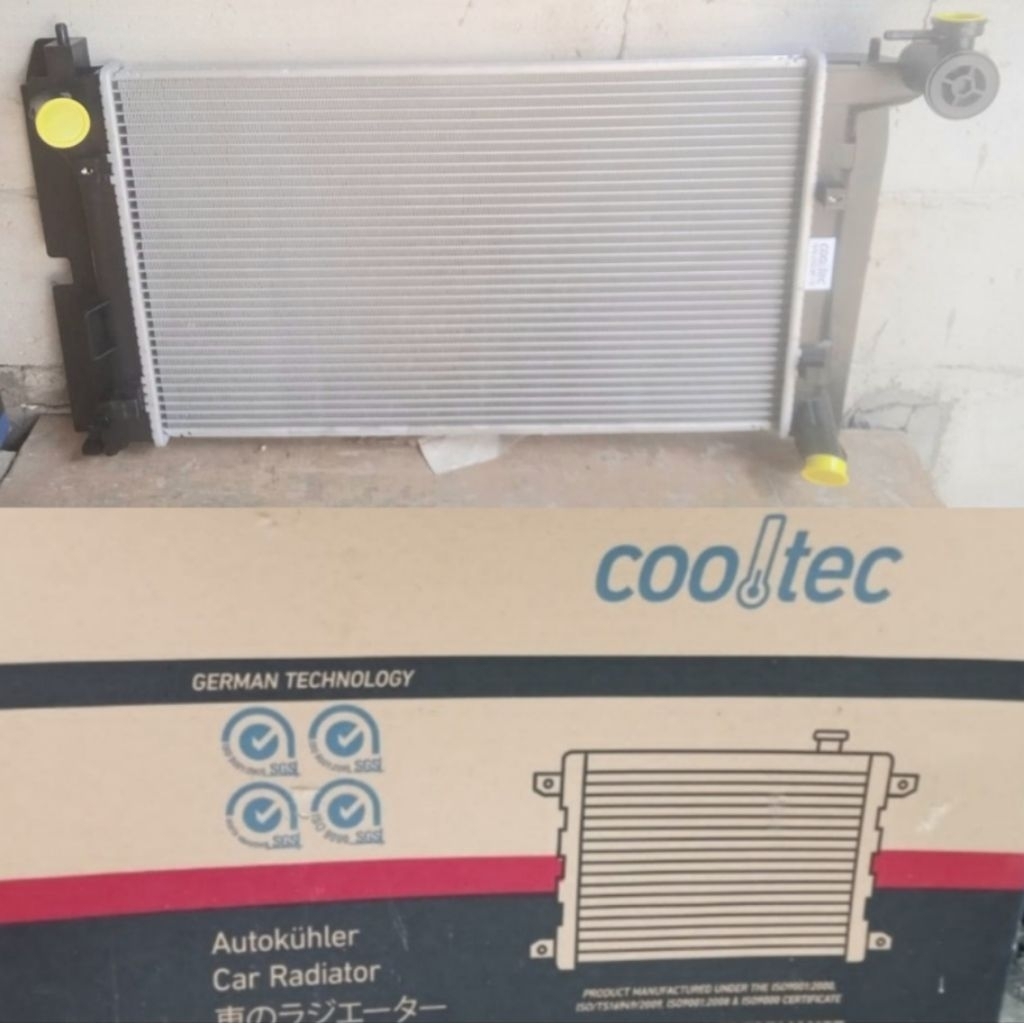 Radiator Corolla Altis 2.0cc Mt Manual 2NZ-FE, 1NZ-FE