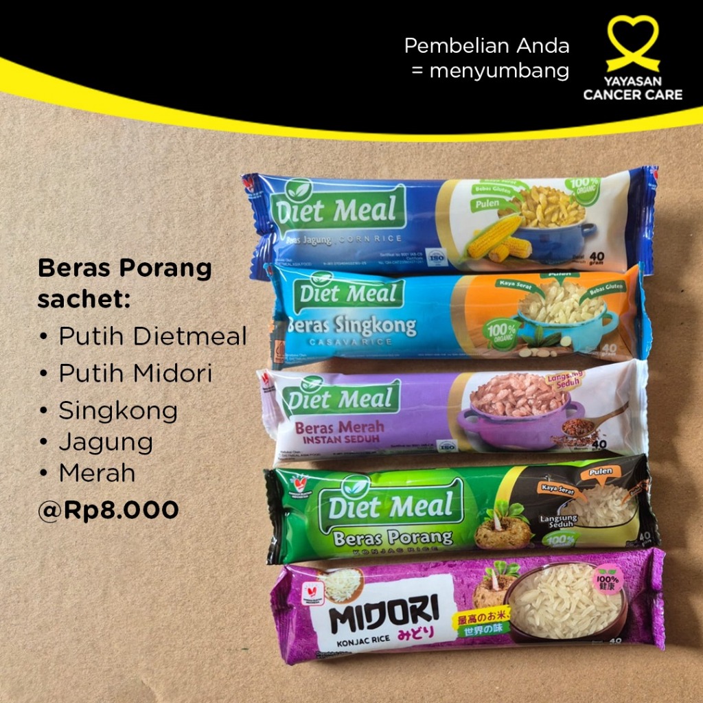 

Beras Porang Sachet Beras Merah Beras Jagung Sachet