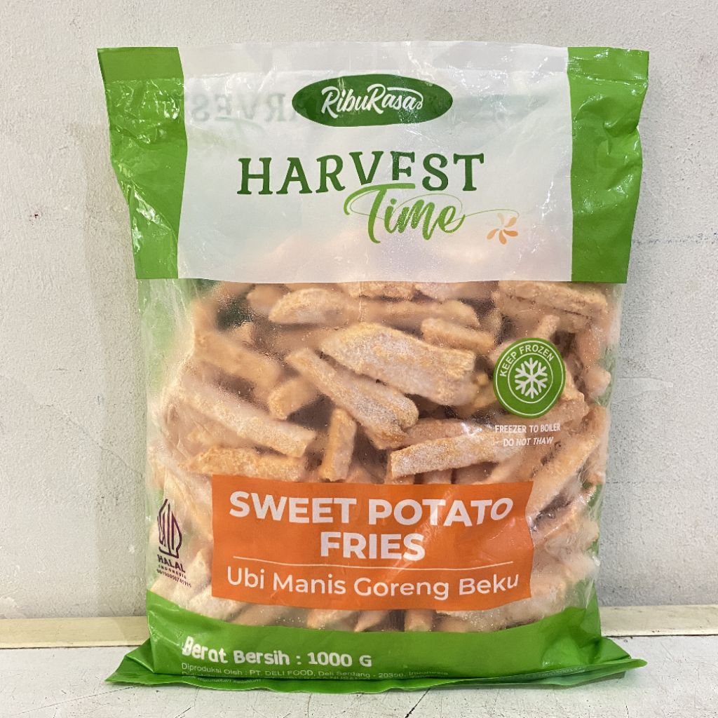 

Riburasa harvest time sweet potato fries 1 kg | ubi goreng beku | riburasa | harvest time