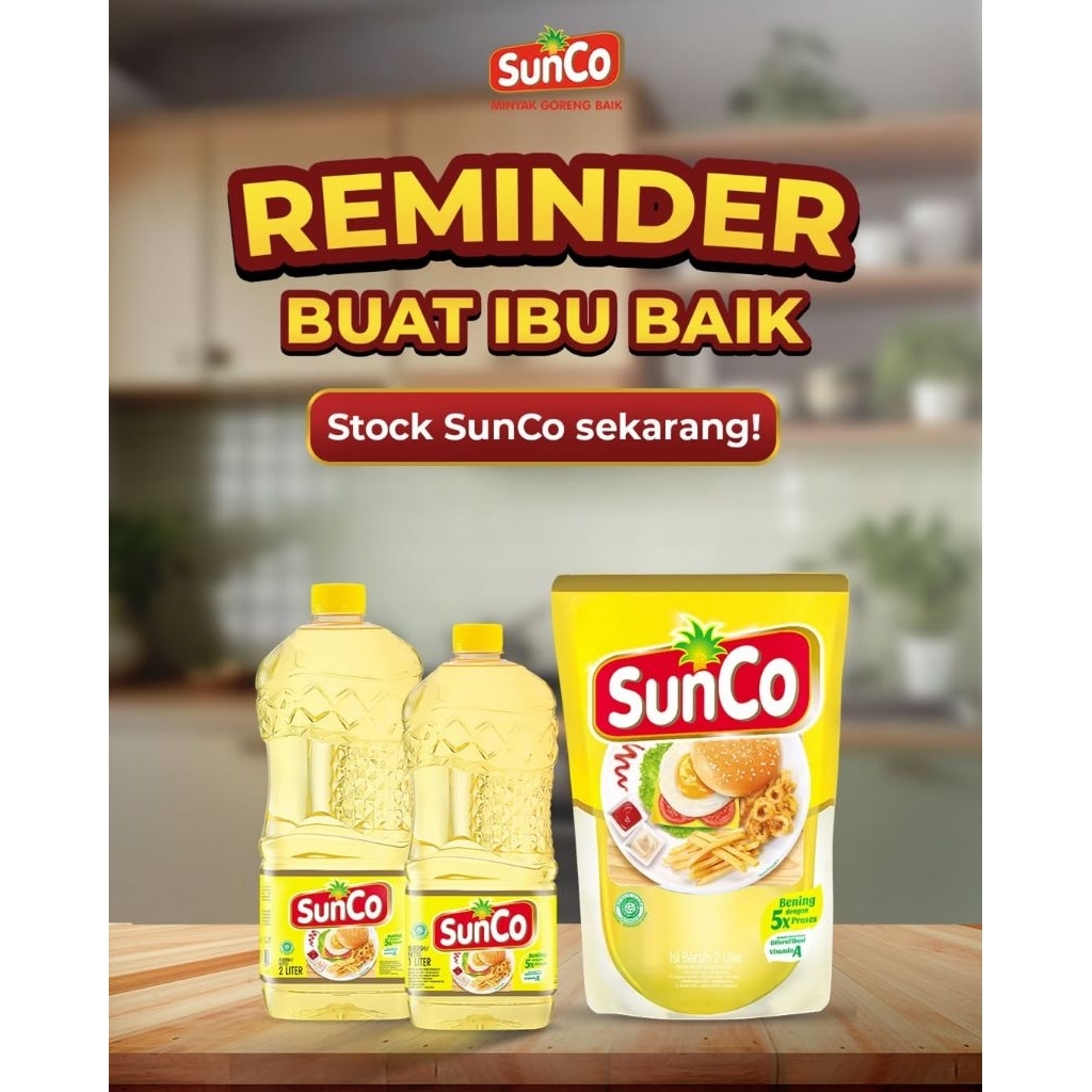 

MINYAK GORENG SUNCO 2 L | SUNCO 2 LITER
