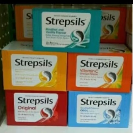 

Strepsils pelega tenggorokan 8 butir all varian