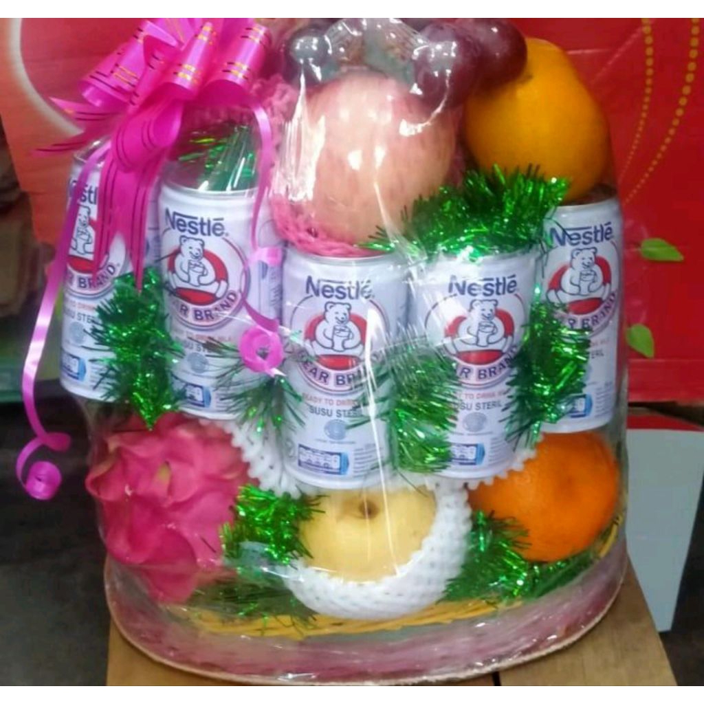

Parcel buah segar + minuman